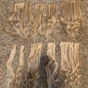Seamless Clip Ins 18” hair extensions